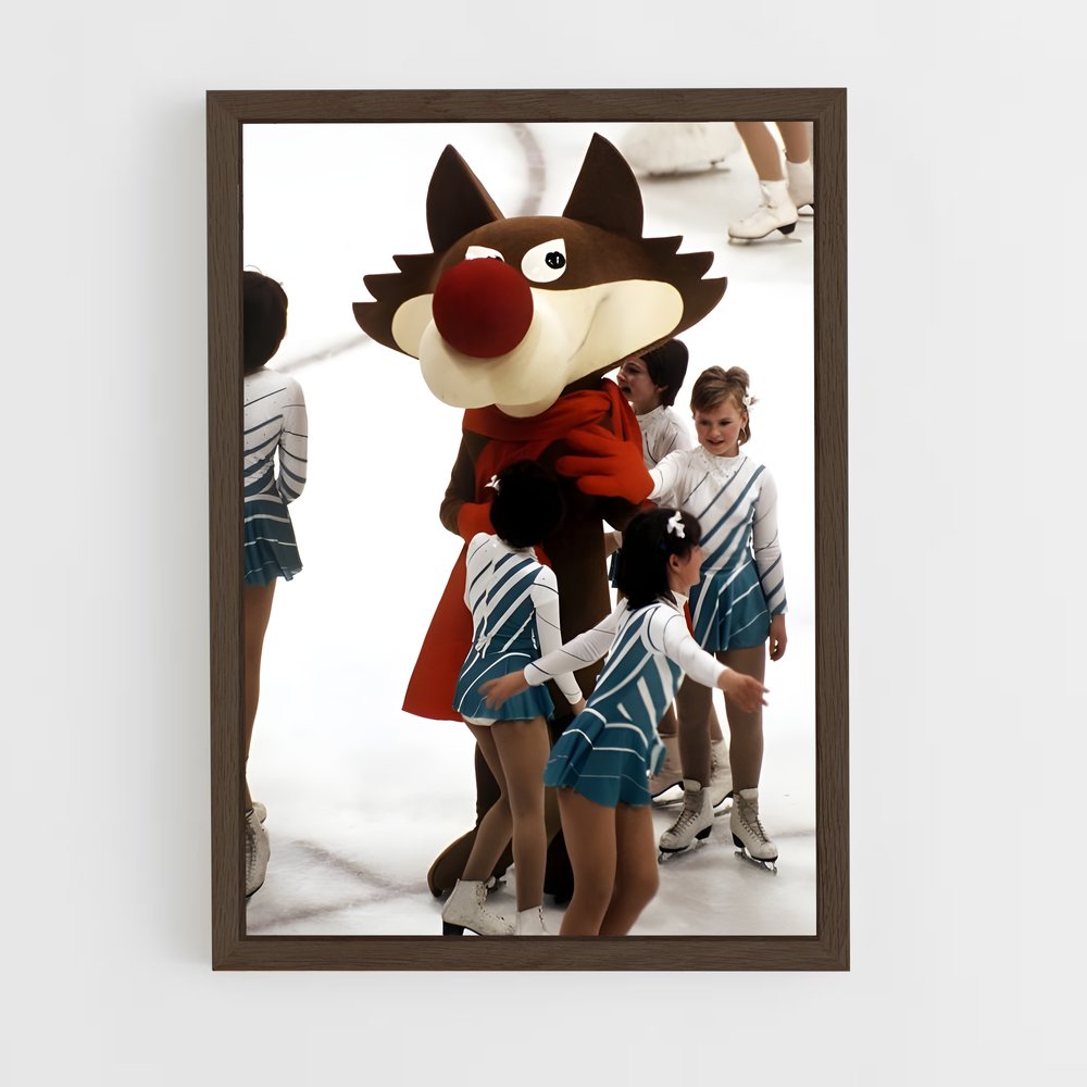 Poster Enfants des Glaces – affiche Jeux Olympiques (vue 5)